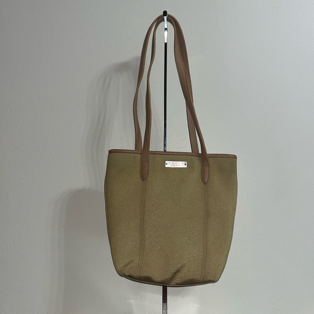 COACH Vintage Drop Handle Bucket Shoulder Tote Bag